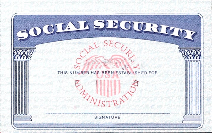 How To Get Social Security Card Without Id